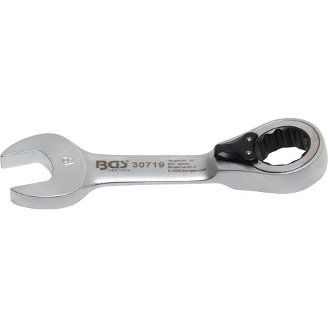 Chiave mista a cricchetto bgs technic cromo 19 mm (1/3)