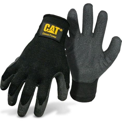 GUANTI PALMO LATTICE CAT 017400[NERO-10]