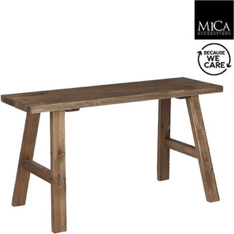 Mica Decorations Canapé Brun H44xl36.5xL80cm (1/5)