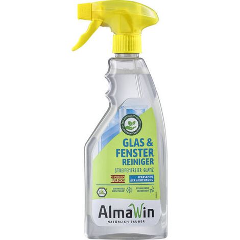 AlmaWin Spray para limpieza de cristales y espejos