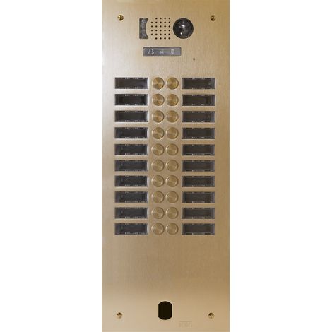 Plaque Video Alu 2R 20 Bp 2 Voice Champ - Urmet Série V83 V83/220CH