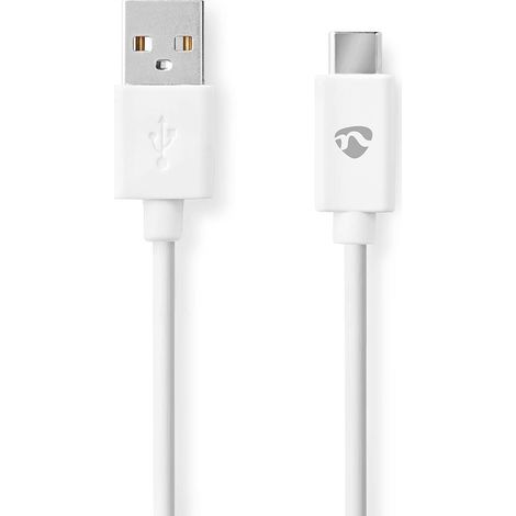 USB-C-zu-USB-C-Kabel, 3 m, 60 W, 480 Mbit/s, Schwarz (1/2)