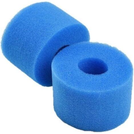 QORVA-Éponge Filtrante, Cartouche Filtrante RéUtilisable, Filtre en Mousse à Cartouche éponge Lavable, filtres de Piscine en Mousse, pour piscines, Jardin Extérieur (1/5)