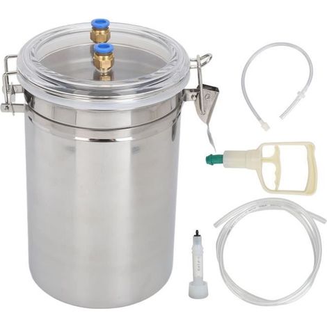 Machine à traire manuelle - OMABETA - 2L - Acier inoxydable - Transparent - Pratique (1/4)