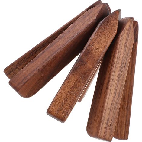 Dessous de plat en bois de noyer thermorésistant, support pour plats chauds en forme d'arbre, pour la cuisine et la table à manger (1/5)
