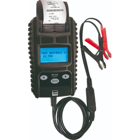 TESTEUR DE BATTERIE PBT 824 - 6/12/24V - GYS - 025738 (1/4)