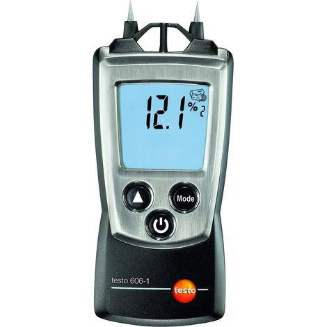 Testo 0560 6060 606-1 - Misuratore di umidità per legno/materiale, con tappo di protezione, protocollo di calibrazione e batterie (1/3)