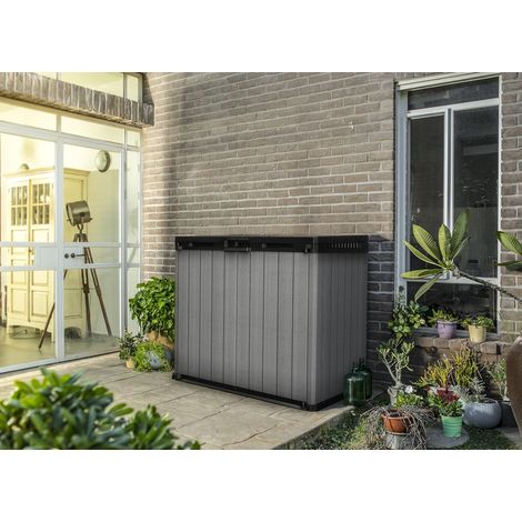 COFRE BAUL ARCON CASETA RESINA KETER JARDIN SIO DARWIN 1150 L (1/5)