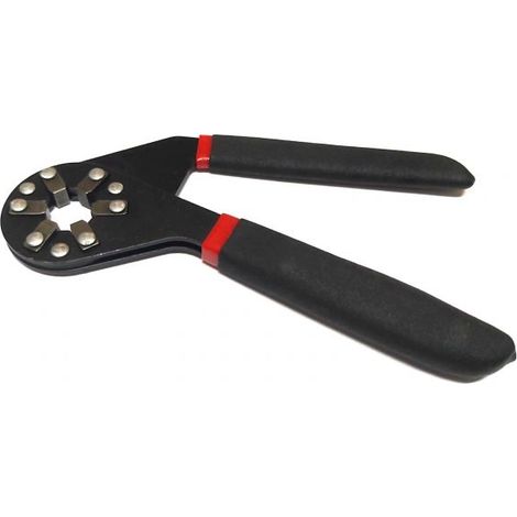 PINZA UNIVERSALE CHIAVE SMONTA DADI PERNI CRIMPATRICE 6" DA 7 A 14MM E DA 9/6 A 1/4 in (1/3)