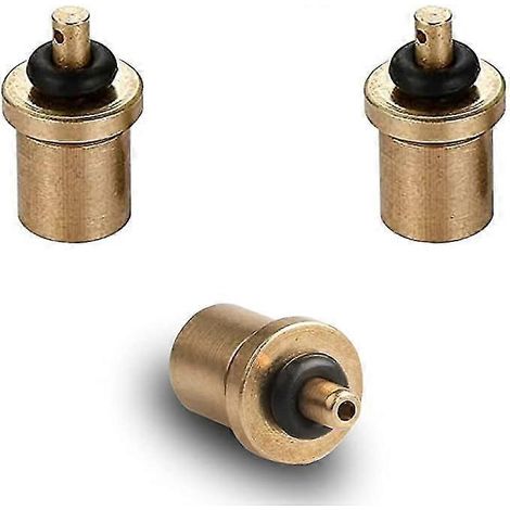Lot de 3 adaptateurs de recharge de gaz butane (embout de type buse) pour cartouches/bouteilles de butane à valve à vis (1/5)