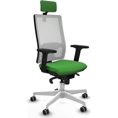 Piqueras-y-crespo Silla de oficina Horna verde cómoda (1/3)