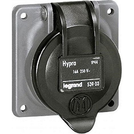 Elektrische Steckdose Legrand hypra wasserdicht IP44 16A 250V