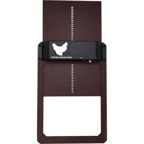 Ouvre-porte automatique pour poulailler avec capteur de lumière Fournitures pour animaux Fournitures pour volailles de basse-cour (1/4)