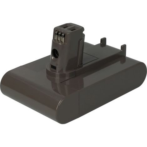 EXTENSILO batteria compatibile con Dyson DC57, DC56, DC45 Animalpro aspirapolvere - Tipo A grigio (2500mAh, 22,2V, Li-Ion)