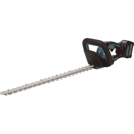 Makita - Tijeras de seto a batería de 40V, con cuchilla de 60 cm, 2 baterías Li-ion XGT de 2,5 Ah y cargador UH021GD101 (1/2)