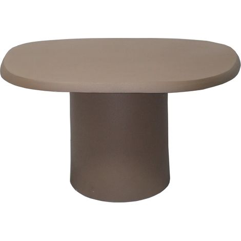Tavolino in Metallo Tortora  - ZINARA (1/3)