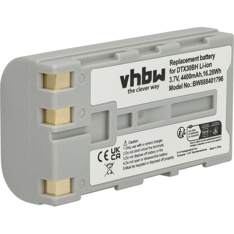 vhbw Akku Ersatz für Casio HA-G20BAT, HBM-CAS3000L, FJ50L1-G für Barcodescanner POS (3000 mAh, 7,4 V, Li-Ion)