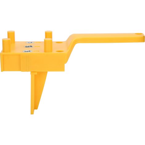 11 pièces Kit de Gabarit de Perçage avec Poinçon pour Assemblages Bois, Outil Menuiserie