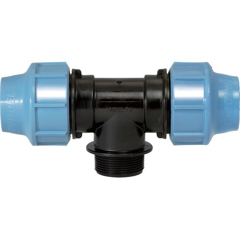 TI A 90  ° DERIVAZIONE MASCHIO  EE  16 x 1/2- 5 pezzi  - UNIDELTA