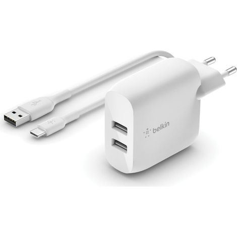 Belkin WCE001VF1MWH chargeur d'appareils mobiles Blanc Intérieure (1/4)