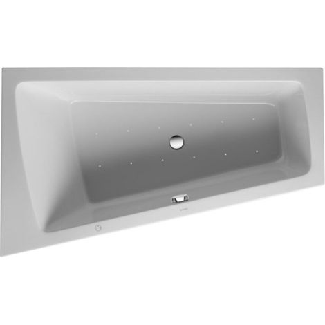 Duravit Paiova Bain à remous, à encastrer, simple dos à gauche, (1/3)