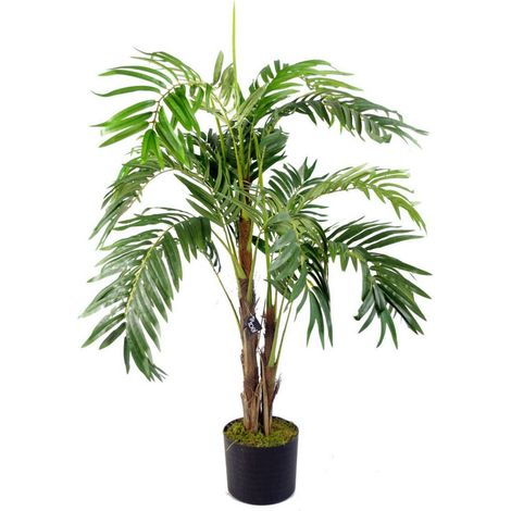 120cm Leaf Design UK Large Realistic Artificial Palm Tree