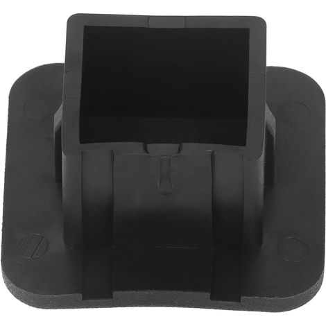 Cache-attelage universel en caoutchouc noir flexible pour récepteur de 2 pouces (1/5)