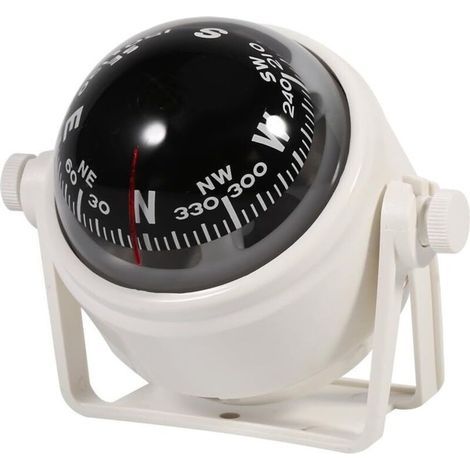 Multifunktionaler, verstellbarer Kompass, Navigationskompass für Reisen, Armaturenbretthalterung für Auto, Meer, Marine, Boote (1/5)