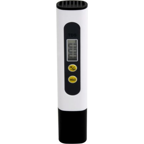 Testeur d'eau et de TDS - Testeur de Qualité d'eau Professionnel pour l'eau Potable, la Piscine, l'Aquarium et Le Laboratoire - Plage de Mesure 0-9990 PPM