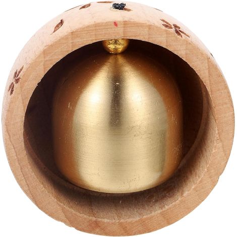 Carillon Japonerie Unique et Décoration Son Paisible Style de Magnétique en Bois Laiton Présent Crémaillère Original Porte Maison (1/5)