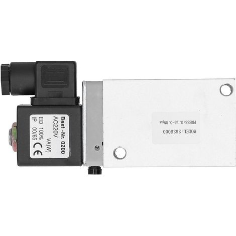 Électrovanne G1/4" à commande pilote, 2 positions, 5 voies, type de connexion 2636000ac220V (1/3)