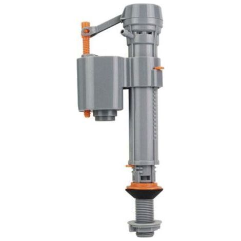 Flotteur WC Universelle,Vanne de Remplissage de Toilette,Robinet de Remplissage pour WC à Chasse d'Eau, Pièce de Rechange Haute Performance pour la Plupart des Toilettes(gris) (1/4)