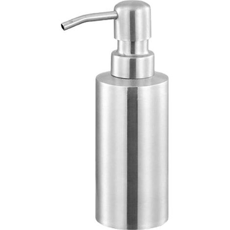 Distributeur de savon à huile en acier inoxydable, type pulvérisateur à pression, 220/320 ml, durable. (1/5)