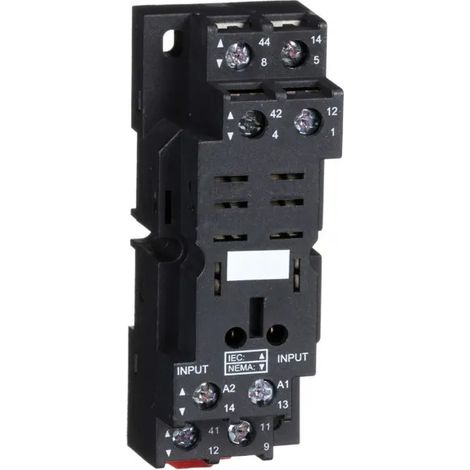Relaisfassung Schneider Electric rpzf2 2P Oberflächenmontage Schraube