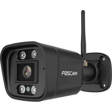 Foscam V5P Telecamera di Sorveglianza Esterna Nera 5 MP