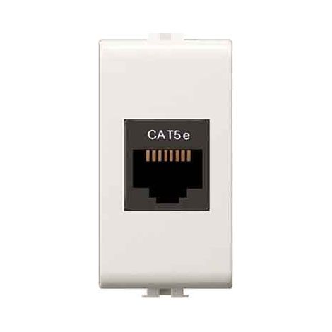 TOMA TELEFÓNICA RJ45 « EASY » Cat 5e UTP - Blanco