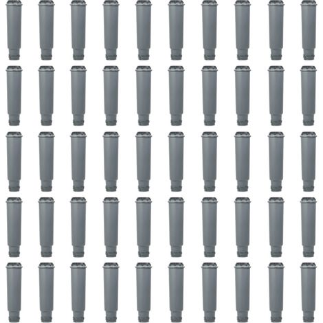 50x Trade-Shop Wasser-Filter für Krups Espresso Master EA8808 EA880810 Latt'espress Silver Quattro Force EA82fe EA82fe10 Kaffeevollautomaten / Filterpatrone (1/4)