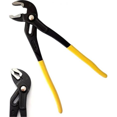 Pinza chiave a pappagallo regolabile 415mm cromo vanadio manico antiscivolo