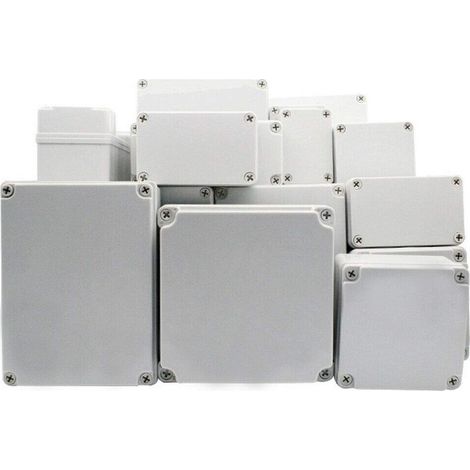 IP67 Waterproof Electronic Junction Box with ABS Plastic Cover (1 Piece, 110 x 80 x 45mm) (1/3)