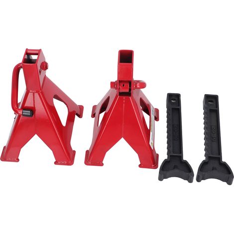 Support de cric léger en acier au carbone, 2 jeux de 2T, pour voiture, SUV, camion (1/5)