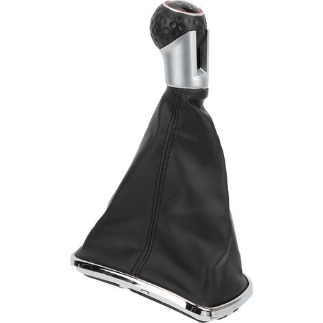 Schalthebel und Ledermanschette für VW Bora MK4 (1999–2005), Schaltknauf mit Staubschutzkappe, 5-Gang-Ersatzsatz (1/5)