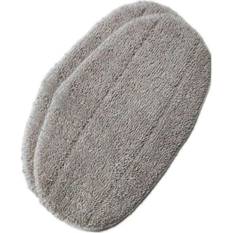 Lot de 2 lingettes de rechange pour balai vapeur aspirateur Leifheit CleanTenso - Accessoires pour outils de nettoyage ménager (1/5)
