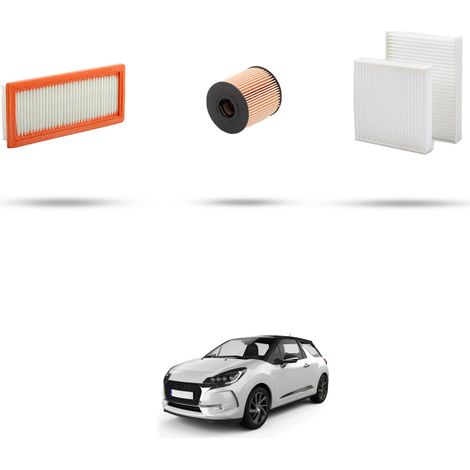 Kit tagliando 3 filtri compatibile con Ds3 1.6 THP 153kw dal 2015 (1/5)