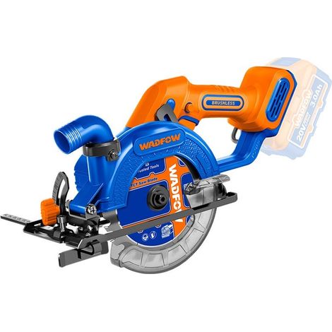 Sierra circular inalámbrica WadFow 20V 140mm hoja incluida (1/3)