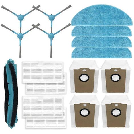 BARKBUSTERS Brosse latérale principale, filtre HEPA et chiffon de nettoyage pour aspirateur Liectroux G7 AENO RC4S EVOLUTION AIRO
