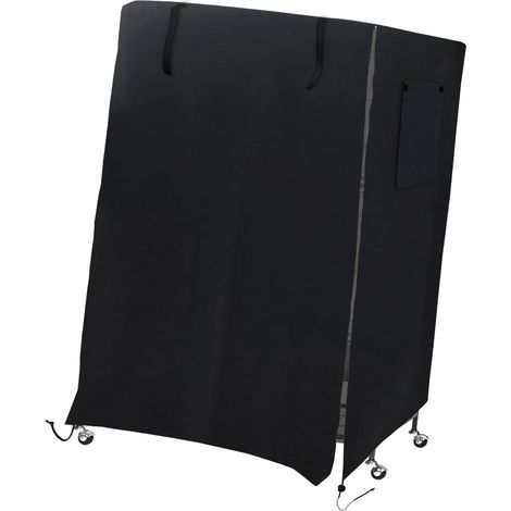Housse pour cage à oiseaux avec aération, ourlet ajustable, matériaux de haute qualité, taille universelle. Protège les oiseaux des intempéries. (1/5)