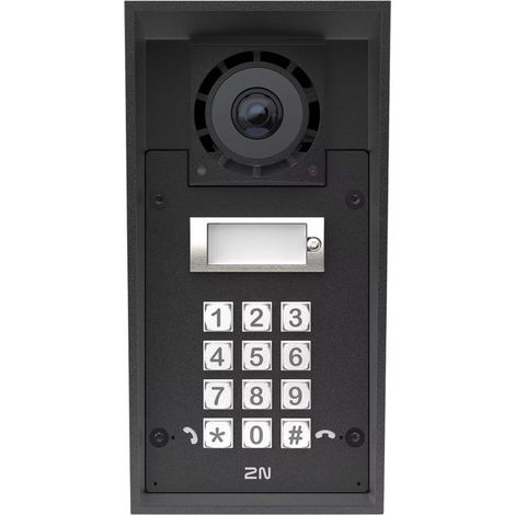 2N citofono IP Force 2.0, 2 pulsanti, predisposto per lettore schede RFID, audio, PoE+, IP69 IK10