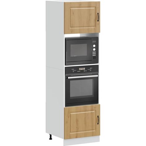 Herdumbauschränke 2 Stk. Kalmar Artisan-Eiche Holzwerkstoff