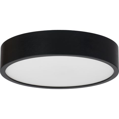 L谩mpara de techo LEJA Plafon 375 NEGRO para sal贸n cocina ba帽o ESTILO (1/5)
