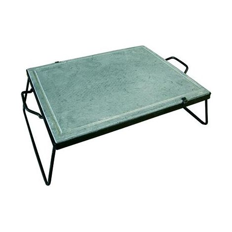 Bistecchiera Cm 25 X 40 In Pietra Ollare Naturale, Spessore 2 Cm Richiudibile
